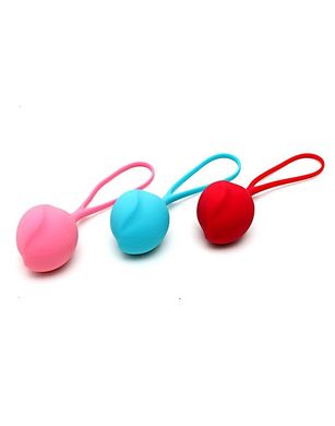 Вагинальные шарики Satisfyer balls C03 single (3шт), диаметр 3,8см, вес 62-82-98гр, монолитные