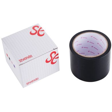 Электростатическая лента для бондажа LOCKINK SEVANDA Electrostatic Tape - Black Tape, 16 м