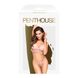 Комплект браллет и стринги Penthouse - Double Spice Nude L/XL, Розовый