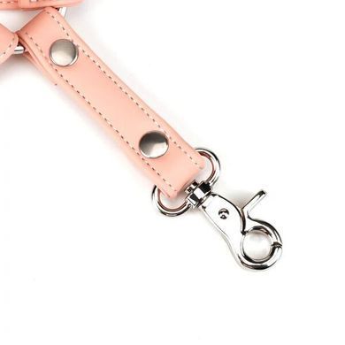Крестовина для фиксации Liebe Seele Dark Candy Pink Hogtie, с кольцом, 4 карабина