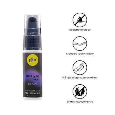 Расслабляющая анальная сыворотка pjur analyse me! Serum 20 мл, образует пленку, без анестетиков