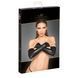 Митенки Noir Handmade F213 Elastic eco leather fingerless gloves, XL, экокожа