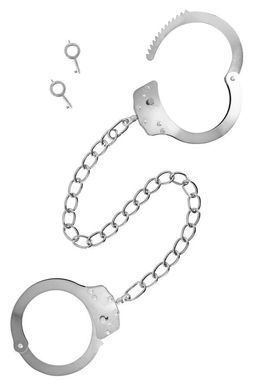 Металеві поножі Fetish Tentation Adjustable metal ankle cuffs