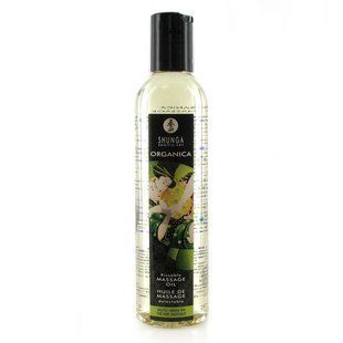 Органічна масажна олія Shunga ORGANICA - Exotic green tea (250 мл) з вітаміном Е