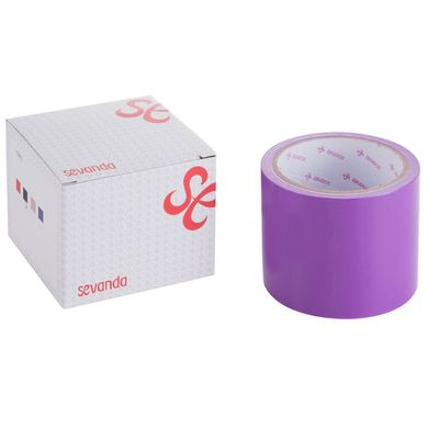 Электростатическая лента для бондажа LOCKINK SEVANDA Electrostatic Tape - Purple Tape, 16 м