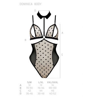 Боді Passion DOMINICA BODY S/M, beige