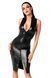 Сукня Noir Handmade F337 Powerwetlook midi dress - XXL