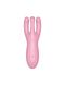 Кліторальний смарт-вібратор Satisfyer Threesome 4 Pink з трьома пальчиками
