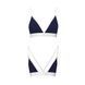 Спортивный топ с двойными бретелями Passion PS007 TOP M, navy blue, M