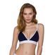 Спортивный топ с двойными бретелями Passion PS007 TOP M, navy blue, M