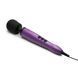 Вібромасажер DOXY Original Purple, дуже потужний, живлення 220В, пульсівні вібрації, Фіолетовий
