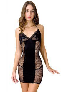 Сукня-сітка Anne De Ales Dernier Tango Black S / M