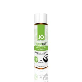 Смазка на водной основе JO NATURALOVE &mdash; ORGANIC (120 мл) с экстрактом листьев агавы и ромашки