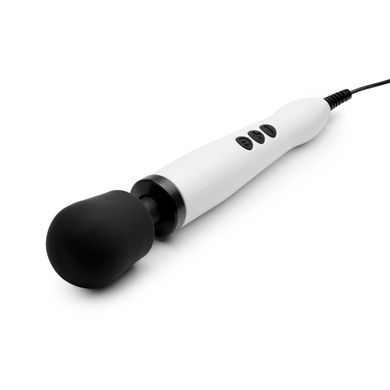 Вибромассажер DOXY Original White, очень мощный, питание 220В, пульсирующие вибрации, Белый