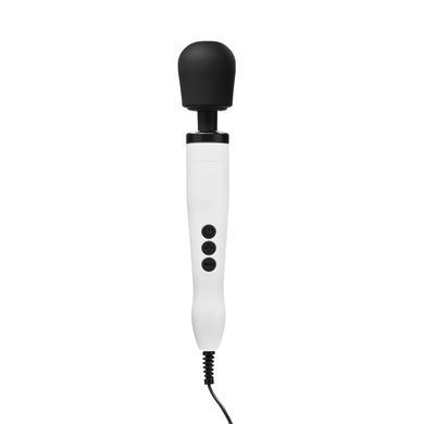 Вибромассажер DOXY Original White, очень мощный, питание 220В, пульсирующие вибрации, Белый
