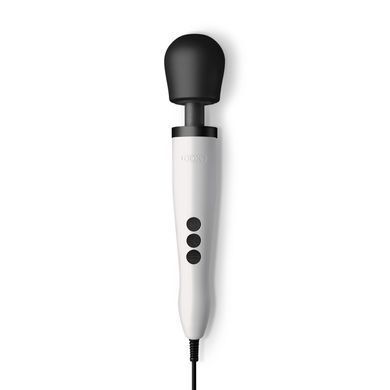 Вибромассажер DOXY Original White, очень мощный, питание 220В, пульсирующие вибрации, Белый
