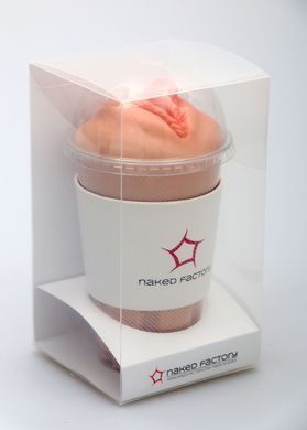 Мастурбатор-вагіна Naked Factory Cup Sleeve V&ndash;4, наскрізний