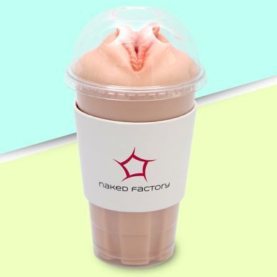 Мастурбатор-вагіна Naked Factory Cup Sleeve V&ndash;4, наскрізний