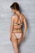 Комплект білизни Passion CHIKA SET, L/XL, cream, топ, трусики
