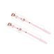 Поножи Liebe Seele White & Pink Fairy Leather Ankle Cuffs
