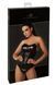 Корсет Noir Handmade F334 Powerwetlook corset - 3XL