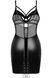 Сорочка Obsessive Dominna chemise & thong L/XL
