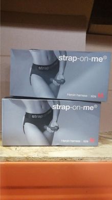Труси-стрінги для страпону Strap-On-Me HEROINE HARNESS - M (м'ята упаковка)