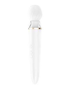 Смарт-вібромасажер зі змінною головкою Satisfyer Double Wand-er