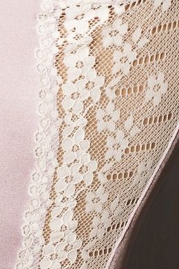 (SALE) Корсет с пажами SHANTI CORSET pink L/XL - Passion Exclusive, трусики, оборочка, L/XL, Розовый