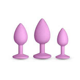 Набор анальных пробок NS Novelties INYA - Triple Ace Kit - Blush