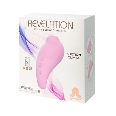 Вакуумный смарт-стимулятор Adrien Lastic Revelation Pink, режим Boost, управление через приложение