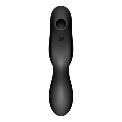 Вакуумный стимулятор с вибрацией Satisfyer Curvy Trinity 2 Black