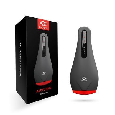 Мастурбатор Otouch AIRTURN 2, 6 режимів вібрації, 5 режимів всмоктування, 2 рівні підігріву