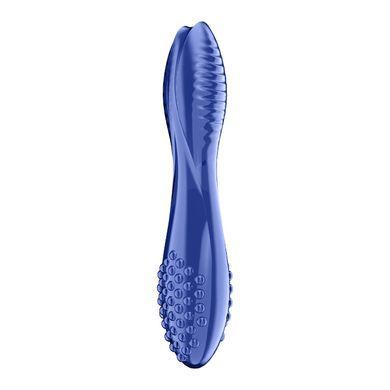 Двосторонній скляний дилдо Satisfyer Dazzling Crystal 2 Blue