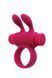 Эрекционное виброкольцо S Pleasures Premium Rabbit Ring розовое, со съемной вибропулей и ушками