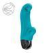 Вибратор-кролик Fun Factory OCEAN Aquamarine, для клитора и точки G, 6 режимов, на батарейках