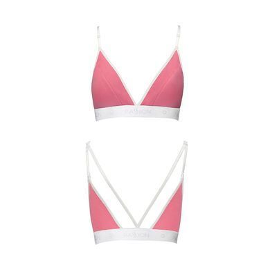 Спортивний топ з подвійними бретелями Passion PS007 TOP M, pink, M