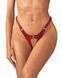 Трусики Obsessive Inferro crotchless thong S/M/L