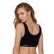 Спортивний топ з широкою гумкою Passion PS004 TOP XL, black, XL