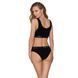Спортивний топ з широкою гумкою Passion PS004 TOP XL, black, XL