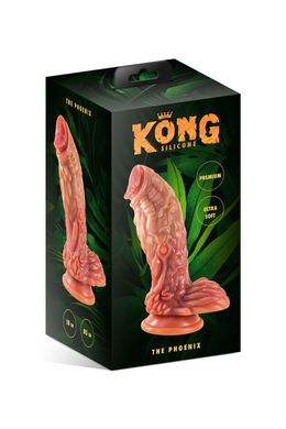 Фентезійний фалоімітатор Kong Silicone The Phoenix