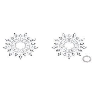 Пестіс з кристалів Petits Joujoux Gloria set of 2 - Silver, прикраса на груди