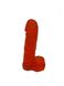 Крафтове мило-член із присоскою Чистий Кайф Red size M, натуральне, Червоний