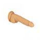 Фаллоимитатор Naked Addiction &mdash; 8&Prime; Silicone Dual Density Dildo Vanilla, вибропуля в подарок