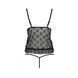 Боді монокіні з відкритими грудьми Passion JUSTINA BODY L/XL, black, Чорний, L/XL, Чорний