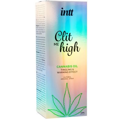 Возбуждающий гель для клитора Intt Clit Me On High Cannabis Oil 15 мл, сильная стимуляция