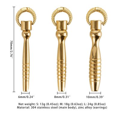 Набір уретральних стимуляторів LOCKINK Bad Boy Training Urethral Plugs Set