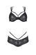 Комплект Passion DROSERA BIKINI black, XXL/XXXL, бюстгальтер і трусики-кюлоти