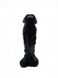 Крафтове мило-член із присоскою Чистый Кайф Black size XL, натуральне, Чорний