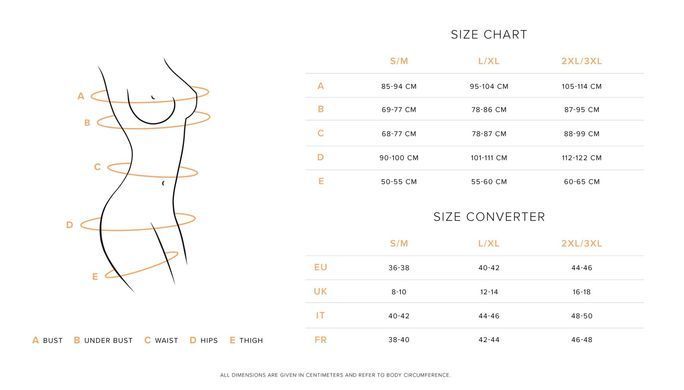 Корсет Obsessive Arrowel White corset L/XL, с подвязками для чулок